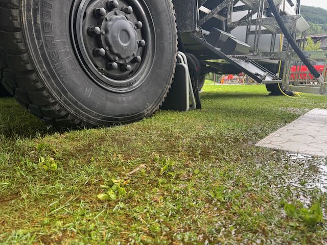 Der Regen verfolgt uns (mich)