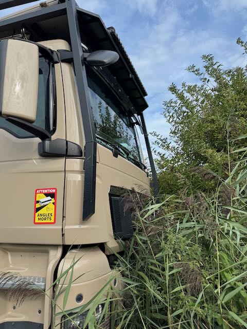 Wir stehen in den Dünen