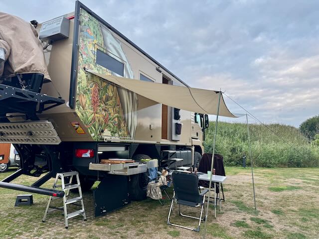 Stellplatz auf Texel