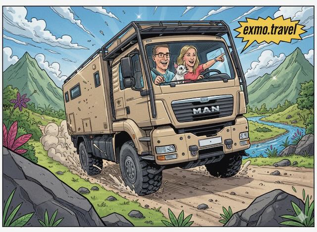 exmo.travel in den Bergen