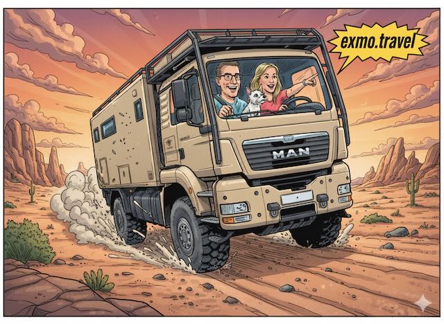 exmo.travel in der Wüste